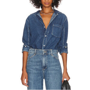 Citizens Of Humanity Blue Denim Shirt